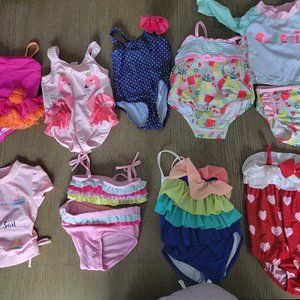 Baby Girl Bathing Suits bundle